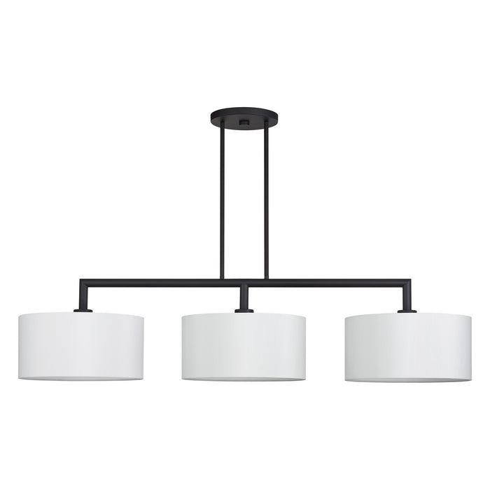 Livex Lighting - 45493-07 - Three Light Linear Chandelier - Meridian - Bronze