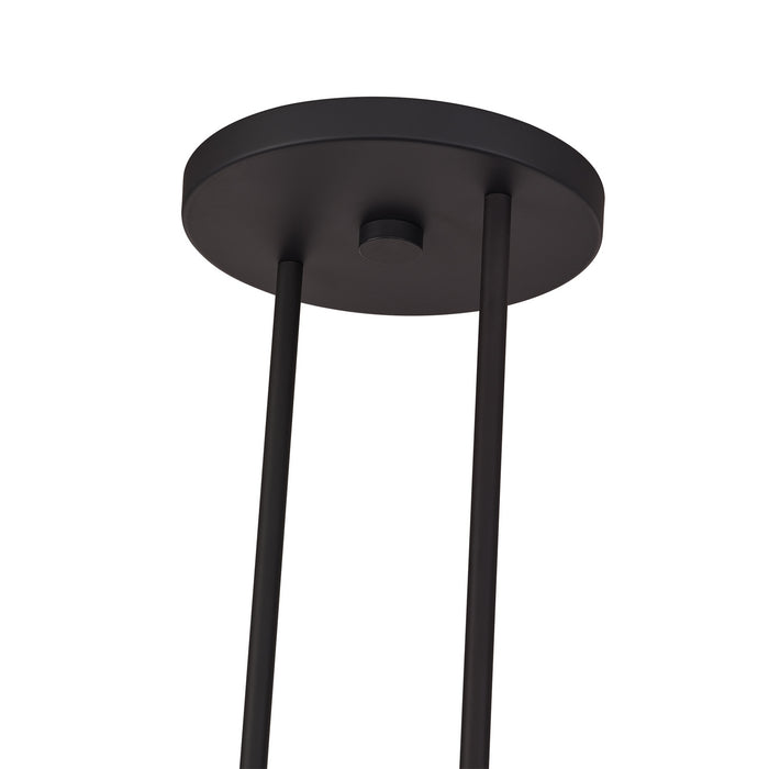 Livex Lighting - 45493-07 - Three Light Linear Chandelier - Meridian - Bronze