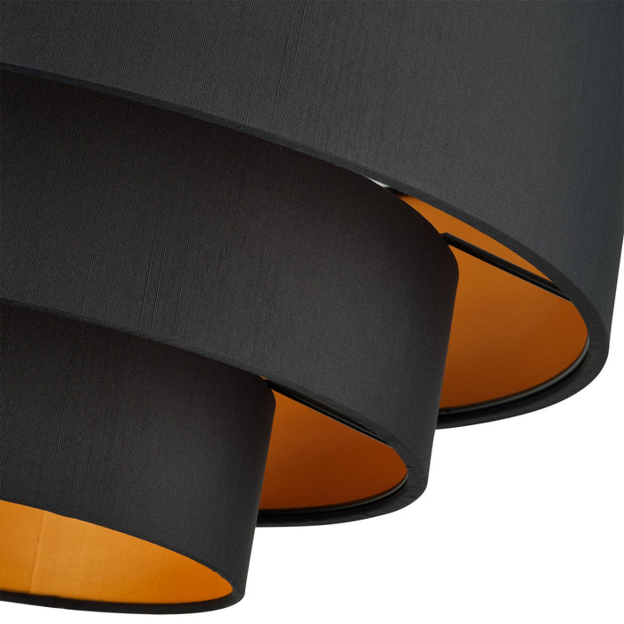 Livex Lighting - 45606-04 - Four Light Semi-Flush Mount - Sentosa - Black