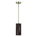 Livex Lighting - 49121-01 - One Light Mini Pendant - Acordia - Antique Brass