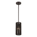 Livex Lighting - 49121-92 - One Light Mini Pendant - Acordia - English Bronze