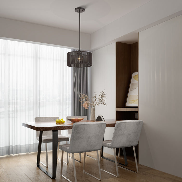 Livex Lighting - 49122-92 - One Light Pendant - Acordia - English Bronze