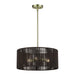 Livex Lighting - 49123-01 - Three Light Chandelier - Acordia - Antique Brass
