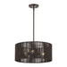 Livex Lighting - 49123-92 - Three Light Chandelier - Acordia - English Bronze