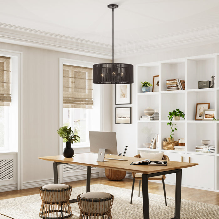 Livex Lighting - 49123-92 - Three Light Chandelier - Acordia - English Bronze