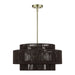 Livex Lighting - 49124-01 - Five Light Chandelier - Acordia - Antique Brass