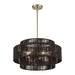 Livex Lighting - 49124-01 - Five Light Chandelier - Acordia - Antique Brass