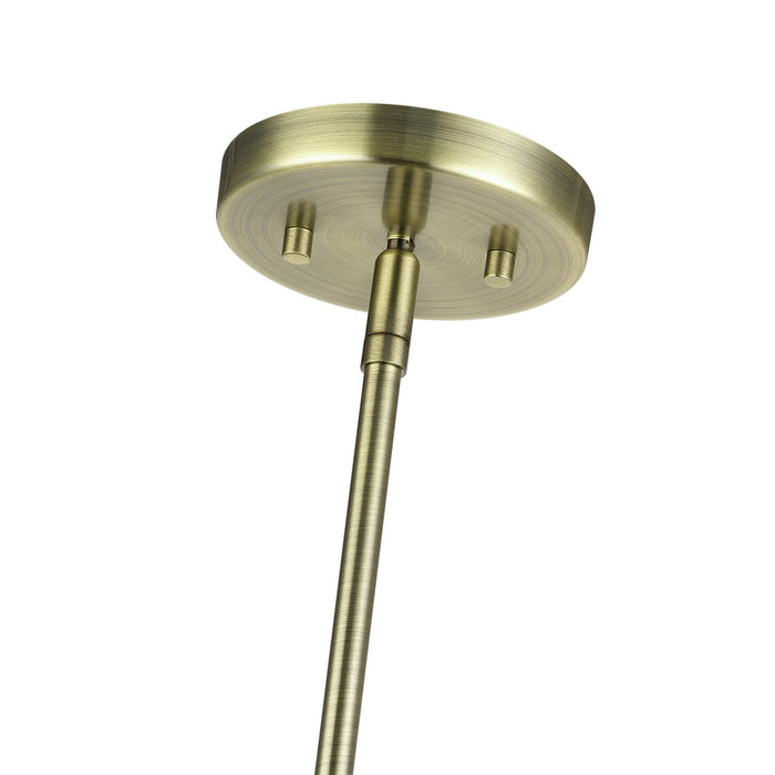 Livex Lighting - 49124-01 - Five Light Chandelier - Acordia - Antique Brass