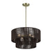 Livex Lighting - 49125-01 - Four Light Chandelier - Acordia - Antique Brass