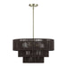 Livex Lighting - 49126-01 - Six Light Chandelier - Acordia - Antique Brass