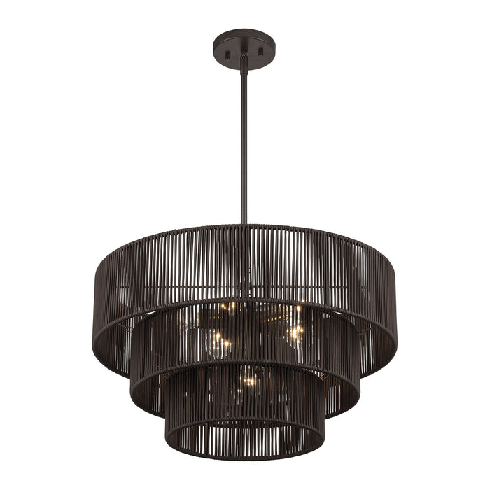 Livex Lighting - 49126-92 - Six Light Chandelier - Acordia - English Bronze