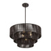 Livex Lighting - 49126-92 - Six Light Chandelier - Acordia - English Bronze