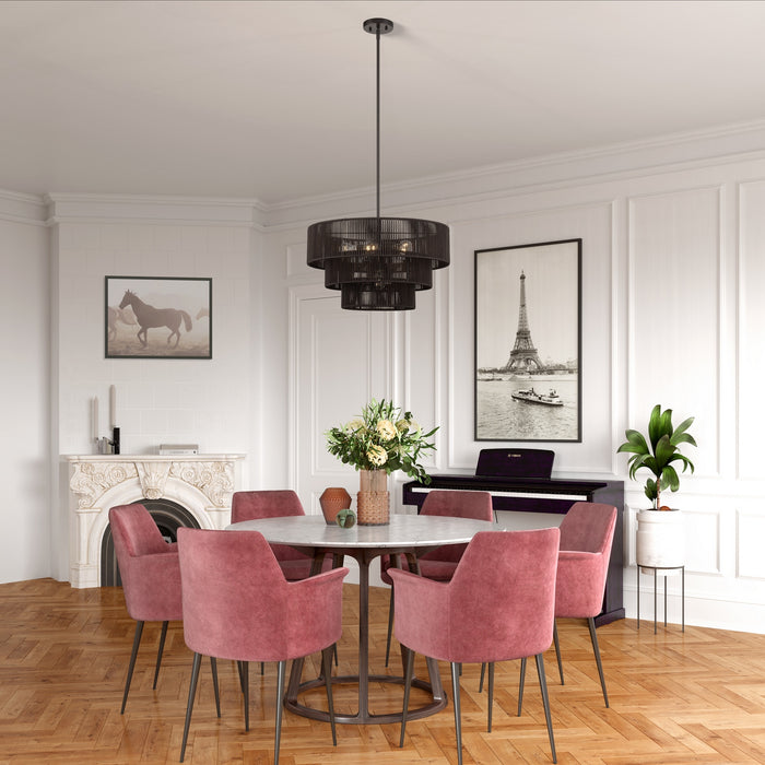 Livex Lighting - 49126-92 - Six Light Chandelier - Acordia - English Bronze