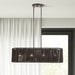 Livex Lighting - 49128-92 - Four Light Linear Chandelier - Acordia - English Bronze