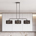 Livex Lighting - 49129-92 - Three Light Linear Chandelier - Acordia - English Bronze