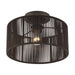Livex Lighting - 49132-92 - One Light Semi-Flush Mount - Acordia - English Bronze