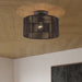 Livex Lighting - 49132-92 - One Light Semi-Flush Mount - Acordia - English Bronze