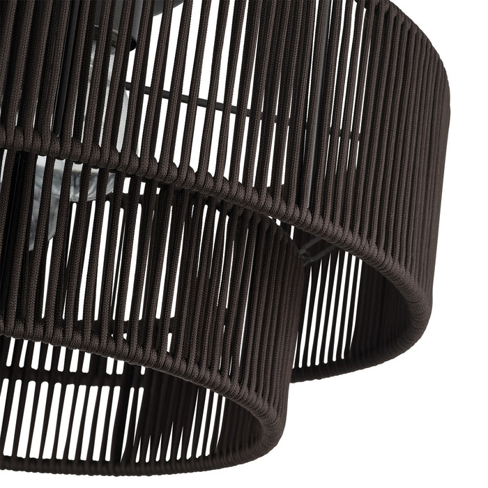 Livex Lighting - 49133-92 - Three Light Semi-Flush Mount - Acordia - English Bronze