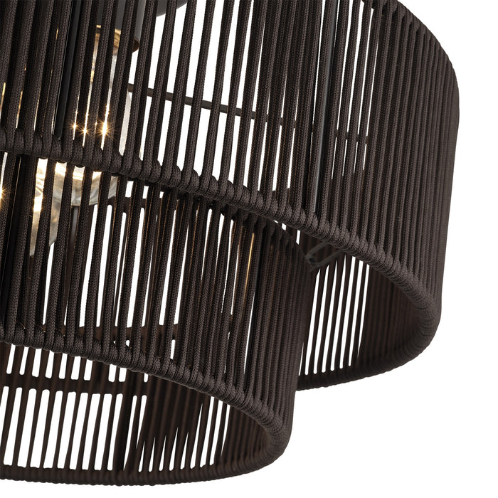 Livex Lighting - 49133-92 - Three Light Semi-Flush Mount - Acordia - English Bronze