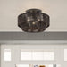 Livex Lighting - 49133-92 - Three Light Semi-Flush Mount - Acordia - English Bronze