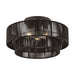 Livex Lighting - 49134-92 - Three Light Semi-Flush Mount - Acordia - English Bronze