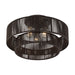 Livex Lighting - 49134-92 - Three Light Semi-Flush Mount - Acordia - English Bronze