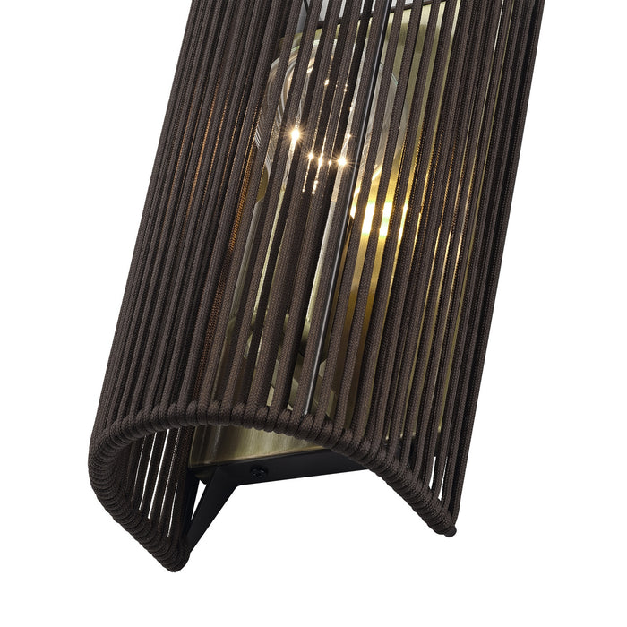 Livex Lighting - 49136-01 - One Light Wall Sconce - Acordia - Antique Brass