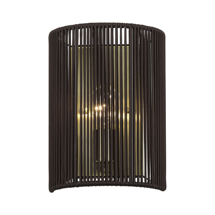 Livex Lighting - 49137-01 - One Light Wall Sconce - Acordia - Antique Brass