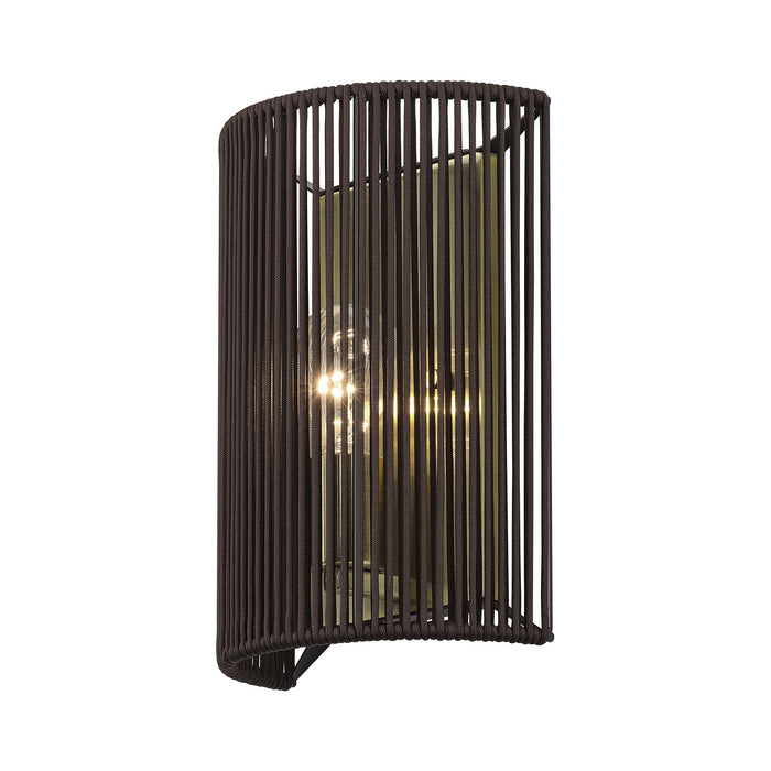 Livex Lighting - 49137-01 - One Light Wall Sconce - Acordia - Antique Brass