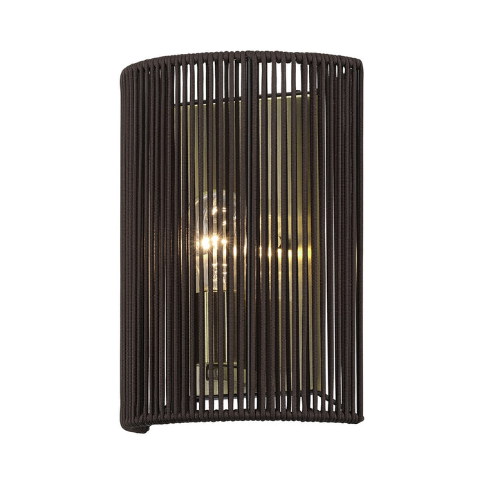 Livex Lighting - 49137-01 - One Light Wall Sconce - Acordia - Antique Brass