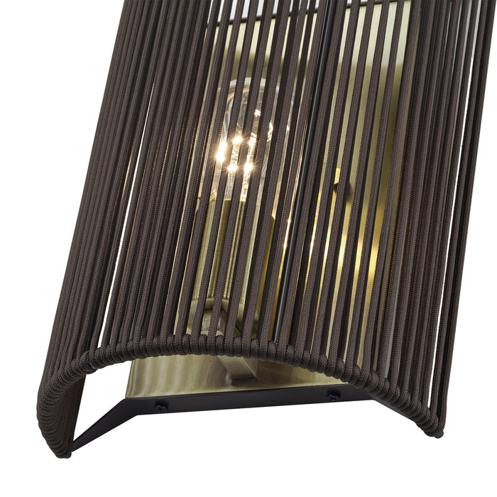 Livex Lighting - 49137-01 - One Light Wall Sconce - Acordia - Antique Brass