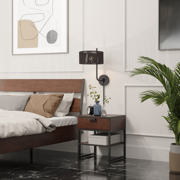 Livex Lighting - 49139-92 - One Light Swing Arm Wall Lamp - Acordia - English Bronze