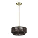 Livex Lighting - 49141-01 - One Light Pendant - Florell - Antique Brass