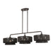 Livex Lighting - 49143-92 - Three Light Linear Chandelier - Florell - English Bronze