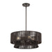 Livex Lighting - 49144-92 - Four Light Chandelier - Florell - English Bronze