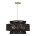 Livex Lighting - 49145-01 - Five Light Chandelier - Florell - Antique Brass