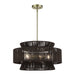 Livex Lighting - 49145-01 - Five Light Chandelier - Florell - Antique Brass