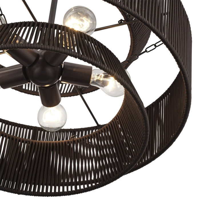 Livex Lighting - 49145-92 - Five Light Chandelier - Florell - English Bronze