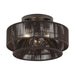 Livex Lighting - 49146-92 - Three Light Semi-Flush Mount - Florell - English Bronze