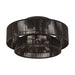 Livex Lighting - 49147-92 - Three Light Semi-Flush Mount - Florell - English Bronze