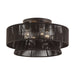 Livex Lighting - 49148-92 - Four Light Semi-Flush Mount - Florell - English Bronze