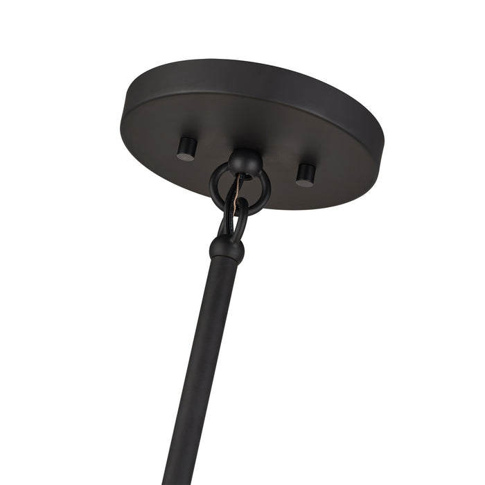 Livex Lighting - 50265-04 - Five Light Chandelier - Bainbridge - Black