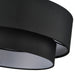 Livex Lighting - 50267-04 - Three Light Semi-Flush Mount - Bainbridge - Black