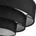 Livex Lighting - 50268-04 - Four Light Semi-Flush Mount - Bainbridge - Black