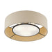 Livex Lighting - 50927-07 - Three Light Semi-Flush Mount - Ellsworth - Bronze