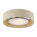 Livex Lighting - 50928-07 - Four Light Semi-Flush Mount - Ellsworth - Bronze
