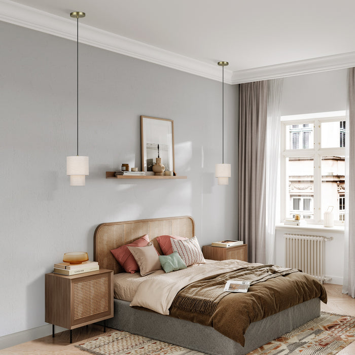 Livex Lighting - 51089-01 - One Light Mini Pendant - Monroe - Antique Brass