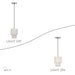 Livex Lighting - 51089-91 - One Light Mini Pendant - Monroe - Brushed Nickel