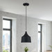 Livex Lighting - 51472-04 - LED Pendant - Bolita - Black w/Brushed Nickel