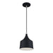 Livex Lighting - 51472-04 - LED Pendant - Bolita - Black w/Brushed Nickel